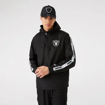 Pánská větrovka bunda NEW ERA NFL Taping windbreaker Las Vegas Raiders