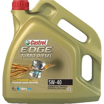 Castrol Edge Titanium TDI 5W-40 4 l Motorový olej Castrol Edge Titanium TDI 5W-40 4 l