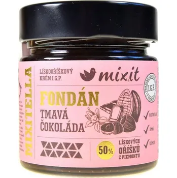 Mixit Mixitella 200 g fondán tmavá čokoláda