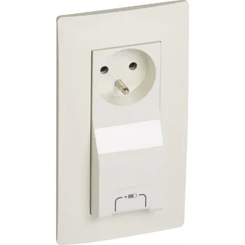 Elektrická zásuvka LEGRAND Zásuvka NILOÉ 764628 s USB nabíj.béžová 764628