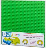 L-W Toys Základová deska 32 x 32 cm světle zelená