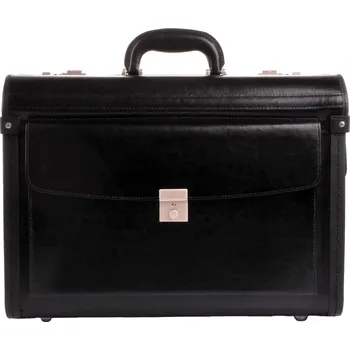 Pánská aktovka D & N Lederwaren 2685-01 černý