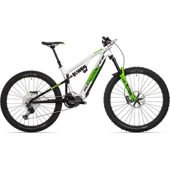 Elektrokolo Rock Machine Blizzard INT e90-297 RZ Mullet 17,5 Ah 29"/27,5" Silver/Black/DVO Green 2021 L