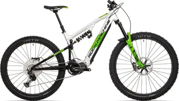 Elektrokolo Rock Machine Blizzard INT e90-297 RZ Mullet 17,5 Ah 29"/27,5" Silver/Black/DVO Green 2021 L