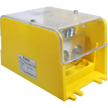 Rozvaděč ELEKTRO BEČOV Svorka UTB-S 2×240 8×35 žlutá U2240DP26