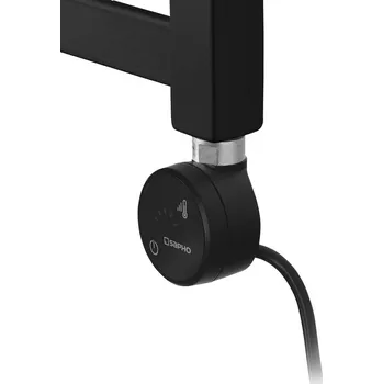 Radiátor SAPHO MOA topná tyč s termostatem a bluetooth, 200 W, černá