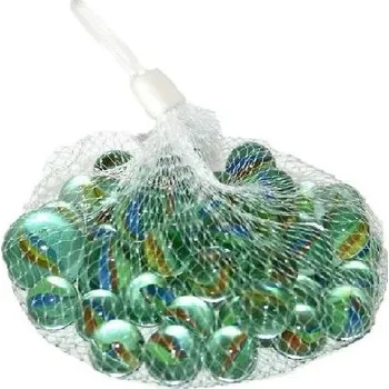 Žertovný předmět Kuličky skleněnky v sáčku 51 ks