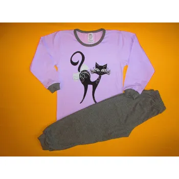 Chlapecké pyžamo Arex, ČR Pyžamo dlouhý rukáv dvoubarevné potisk 1 Barva: fialová + šedá, Velikost: 116