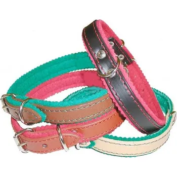 Obojek pro psa Chopo Obojky s pěnovkou do 45cm HAFY Barva: Hnědá