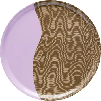 Marimekko Podnos Gabriel Näkki 46cm, růžovo-hnědá