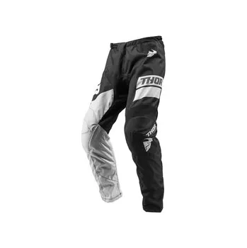 Moto kalhoty Mx Kalhoty Thor Sector Shear S9 Black / Gray, Velikost 30