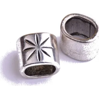 Dětské navlékací korálky Kovové korálky 10,5x12x13,5mm