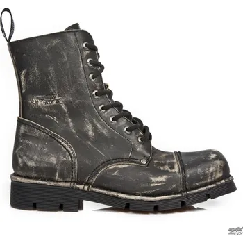 Pánská zimní obuv boty kožené dámské - VINTAGE RASPADO PLANING SIN COMFORT - NEW ROCK - M.NEWMILI083-S6 - 37