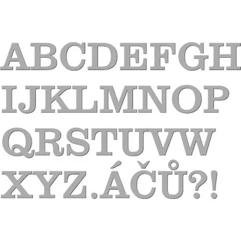 Pelisport Písmena typ P03 - 7,5 cm