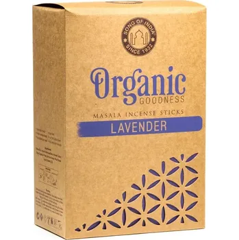 Vonná tyčinka Song of India Vonné tyčinky Organic Masala Lavender, 15 g.