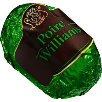 Bonbon Leonidas Likér Pure Poira Williams ( belgická čokoláda, pralinka cca 14g)