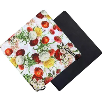 Podsedák Numberoplus Podsedák na židli 40x40x1,5cm Niti - Květovaný motiv