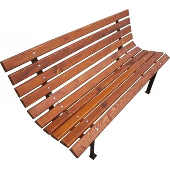 Zahradní lavice HTI Kovová lavička Zahradní KA-K1001 Barva konstrukce: zelená komaxit (RAL 6005)