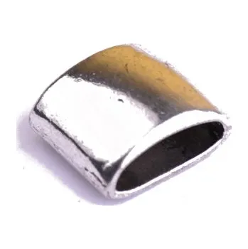 Dětské navlékací korálky Kovové korálky 13x16mm