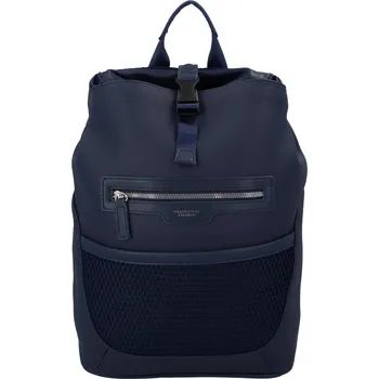 Městský batoh Zajímavý dámský koženkový batoh Analía, modrá