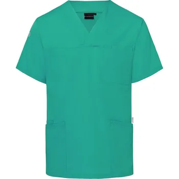 Gastro oděv Karlowsky Pánská nazouvací tunika s krátkým rukávem Velikost: XL, Barva: emerald