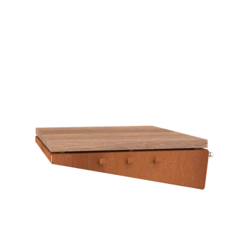 Krbová kamna Forno Cooking BFC 10.2 boční deska pro zahradní krb/kamna BFC 10 s dřevěnou deskou