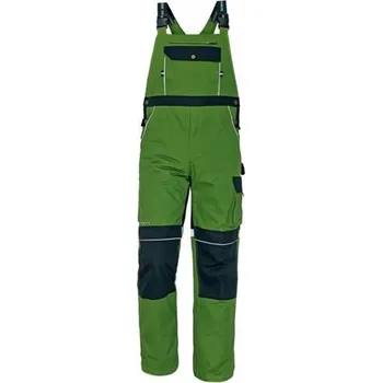 montérky CERVA Stanmore montérkové kalhoty s laclem zelené Varianta: vel.62 STAN_KALACL-87319