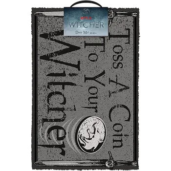 Rohožka Rohožka Netflix - Zaklínač: Hoď minci Zaklínači! (60 x 40 cm)