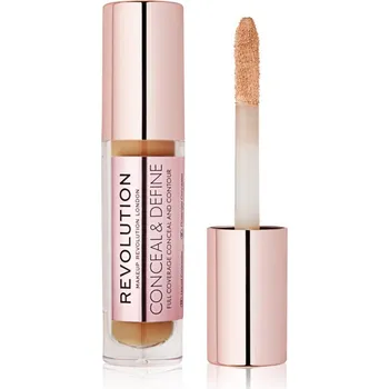Korektor Makeup Revolution Conceal & Define tekutý korektor odstín C12 4 g