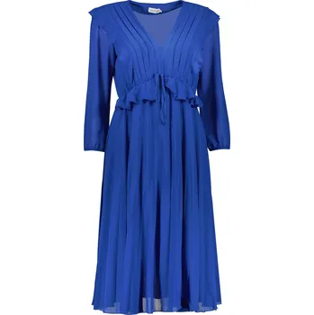 Dámské šaty Dámské šaty NUMOCO POLLY A341-1 MODRÁ M