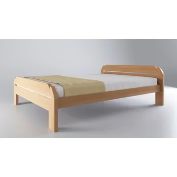 Postel Postel z masivu bez roštu natural MONAKO 140