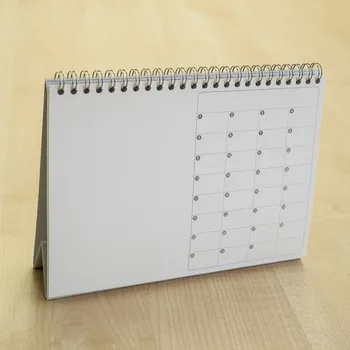 Kalendář Maildor Kalendář stolní univerzální kroužkový bílý 21x15cm