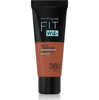 Dekorativní kosmetika MAYBELLINE NEW YORK Fit Me! Matte+Poreless matující make-up pro normální a mastnou pleť odstín 360 Mocha 30 ml