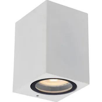 Venkovní osvětlení Lucide 69800/01/31 venkovní nástěnná lampa Zaro 1x35W | GU10 | IP44 - bílá, bodová, stmívatelná + K nákupu nad 3000 Kč dárek zdarma
