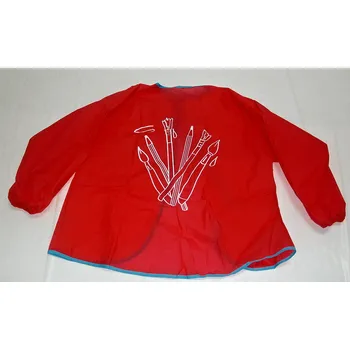 Dětské zboží SES Ochranná blůzka na malování červená