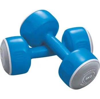 VFstyle modré Jednoruční činky 2 x 4 kg