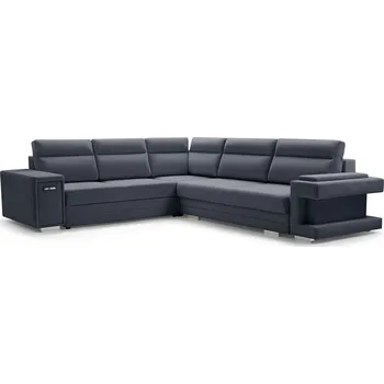 Sedací souprava Rozkládací rohová sedačka ARIA 2 tmavě šedá