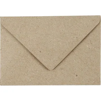 Obálka creativ company 7,6x11,4cm obálky 50ks (120g/m2) kraft