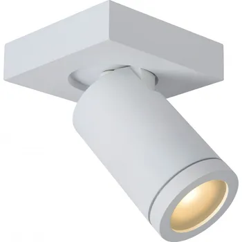 Nástěnné svítidlo Lucide 09930/05/31 stropní bodové svítidlo 1x5W | LED GU10 | 320lm | 2200K/3000K | IP44 - žárovka je součástí balení, bílá, nastavitelné, stmívatelné, CCT + K nákupu nad 3000 Kč dárek zdarma