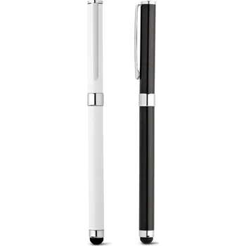 TOUCH. Roller z nerezové oceli s dotykovým hrotem SÍTOTISK (PLAST, PAPÍR) (max. 1 barva, 120 x 10mm) 1 barva 1 POUZDRO S VÍKEM