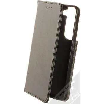 Pouzdro na mobilní telefon 1Mcz Magnetic Book Color flipové pouzdro pro Samsung Galaxy S22 5G černá (black)