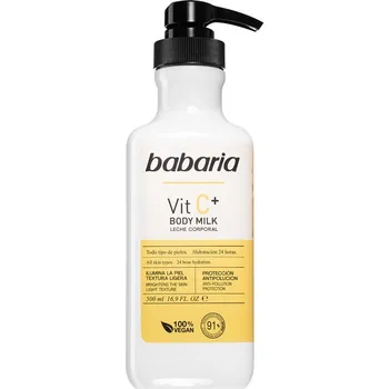 Tělový krém Babaria Vitamin C hydratační tělové mléko pro všechny typy pokožky 500 ml