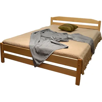 Postel Via-nábytek Postel včetně roštu BART Rozměry: 80 x 200, Povrchová úprava postele: Moření odstín dub