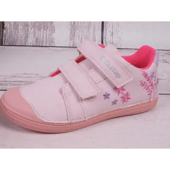 Dívčí tenisky Plátěné tenisky D.D.step C049-935 růžové s kvítky velikost: 36