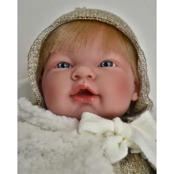 Panenka Realistické miminko - chlapeček - Sváťa od firmy D´nenes (Mio Mio - velikost 48 cm)