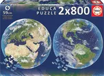 Educa Planeta Země 2x 800 dílků