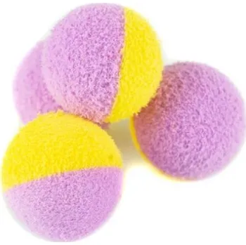 Boilies 9ks - Pěnová Nástraha Garda Foam Baits Zig-Up 15mm Žlutá/Fialová