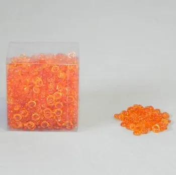 Přírodní kámen Kapky pvc 120g oranž