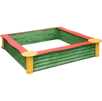 Pískoviště Jandrew zahradní dřevěná dekorace dětské pískoviště 4 jandr