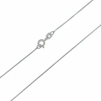 Řetízek Stříbrný řetízek hádek tenký délka řetízku 42cm